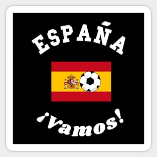 ⚽ España Football, Bandera de España Flag, ¡Vamos! Team Spirit Sticker